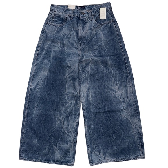 Levi's® Made & Crafted® Wide Barrel Women’s Jeans Sweetwater - Medium Stone Wash - Picture 16 of 16